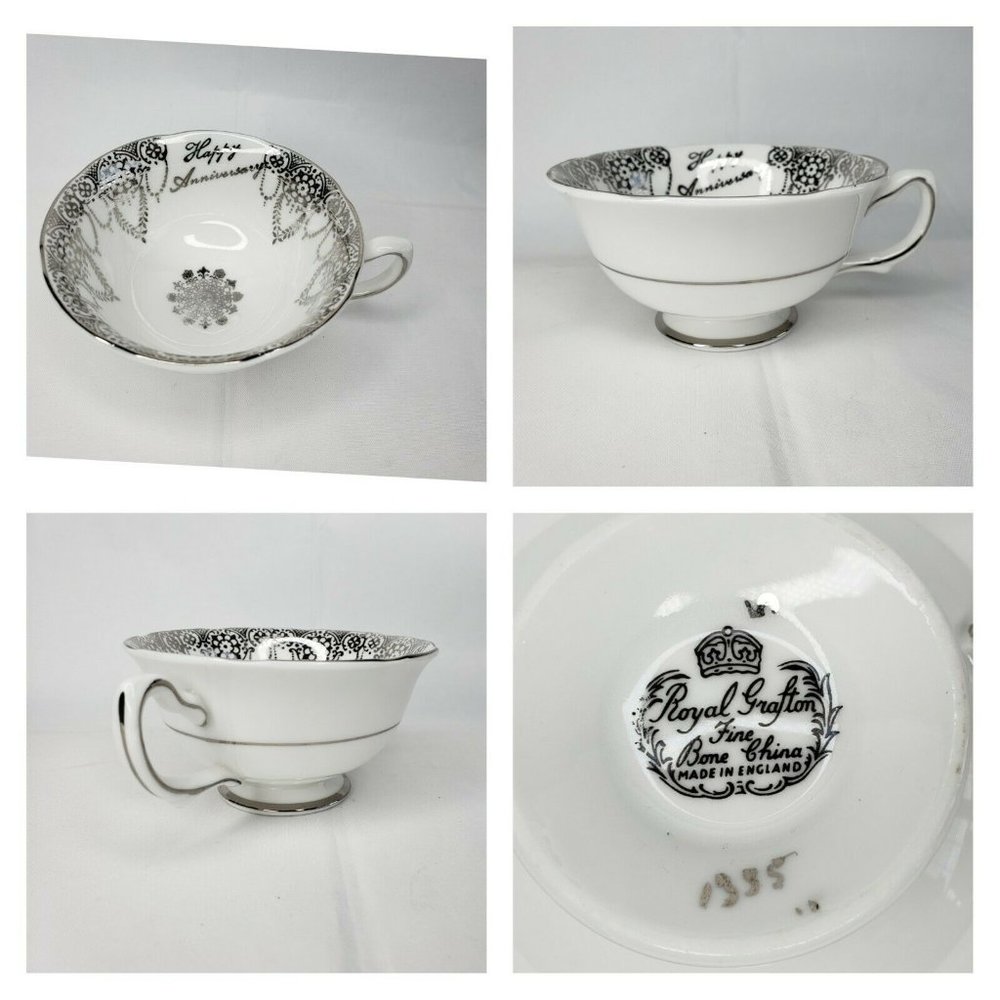Royal Grafton Fine Bone China Anniversary Tea Cup